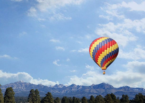 Soar Above Your Own Backyard: Hot Air Ballooning In Western Colorado