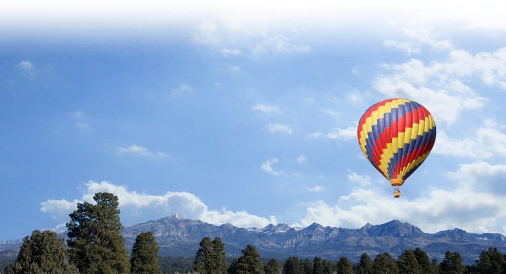 Hot Air Balloon Rides Activities, Sightseeing Pagosa Springs, CO